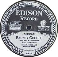 Record label for an Edison Recording